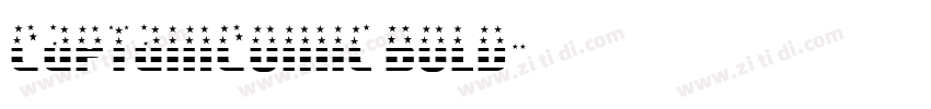 CaptainComic Bold字体转换